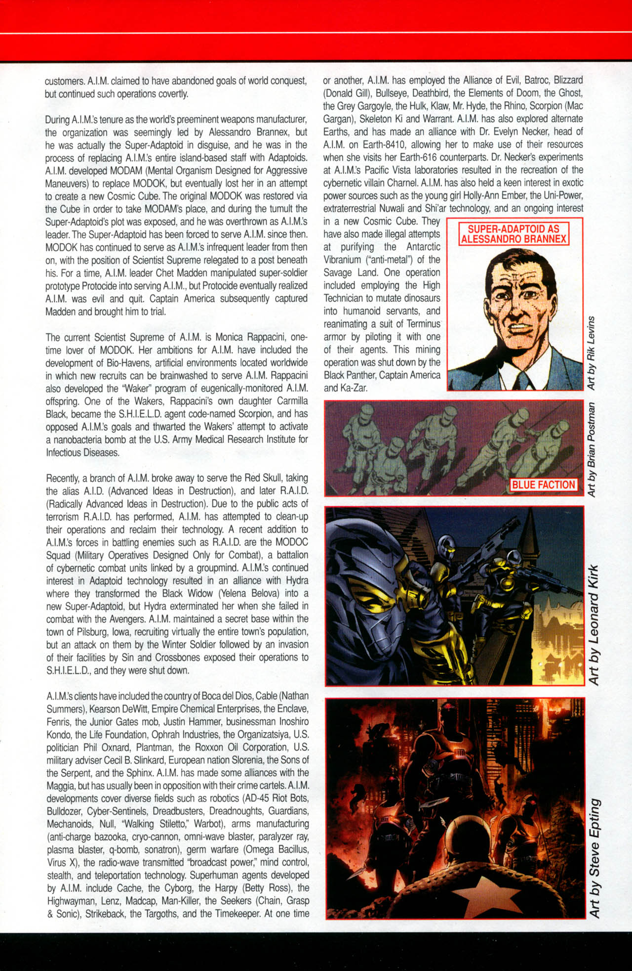 Read online All-New Official Handbook of the Marvel Universe A to Z: Update comic -  Issue #2 - 5