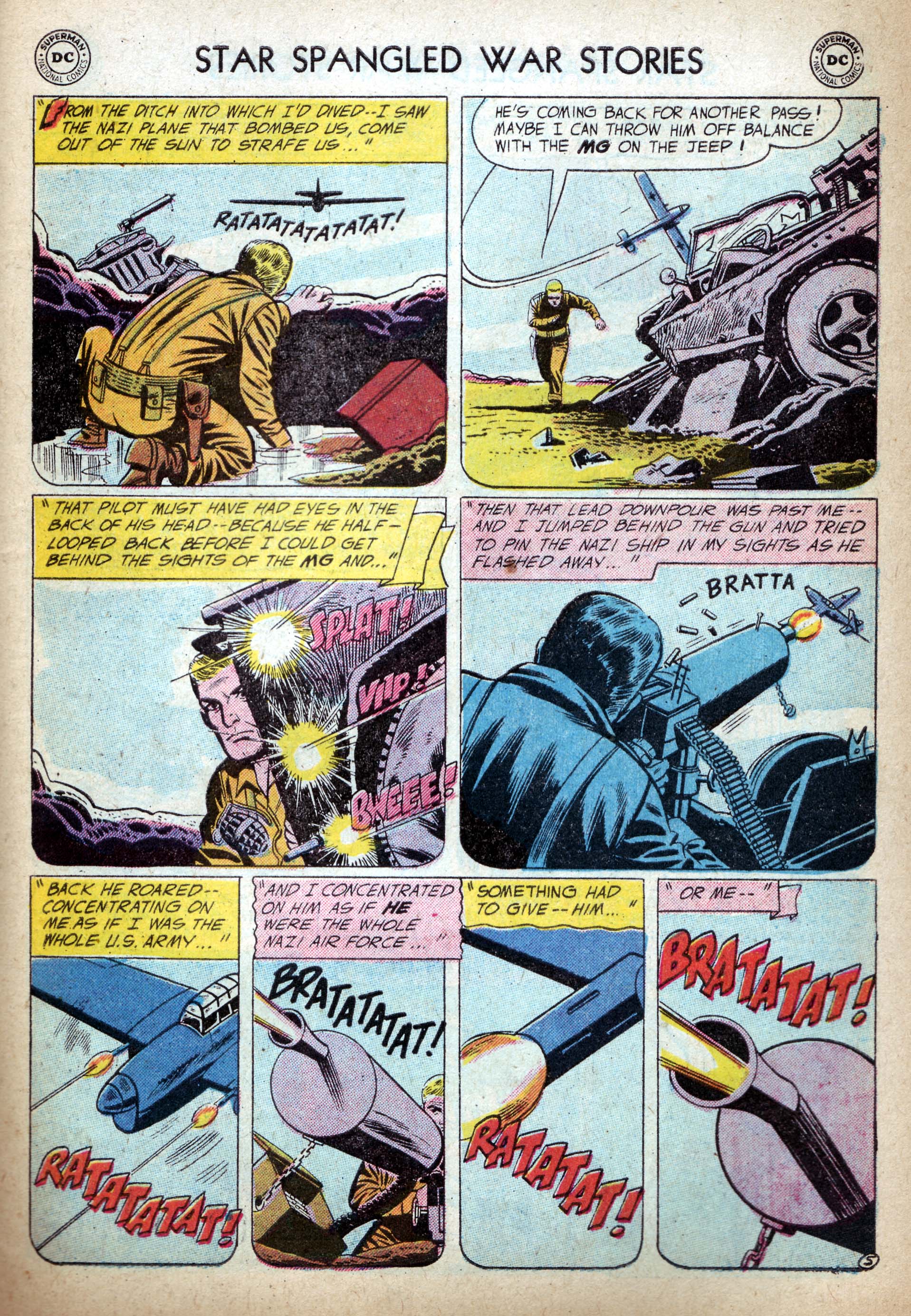 Read online Star Spangled War Stories (1952) comic -  Issue #37 - 7