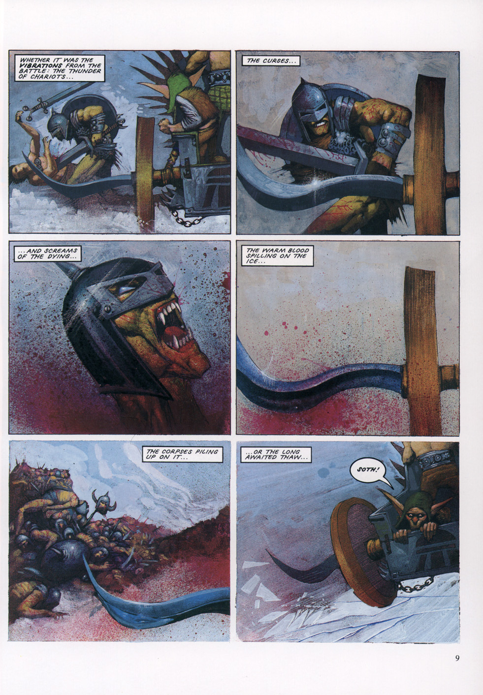 Read online Slaine: The Horned God (1993) comic -  Issue #5 - 10