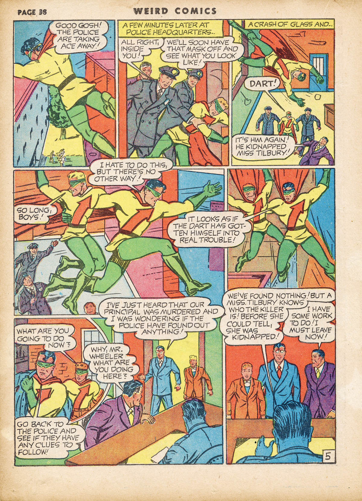 Read online Weird Comics comic -  Issue #19 - 39