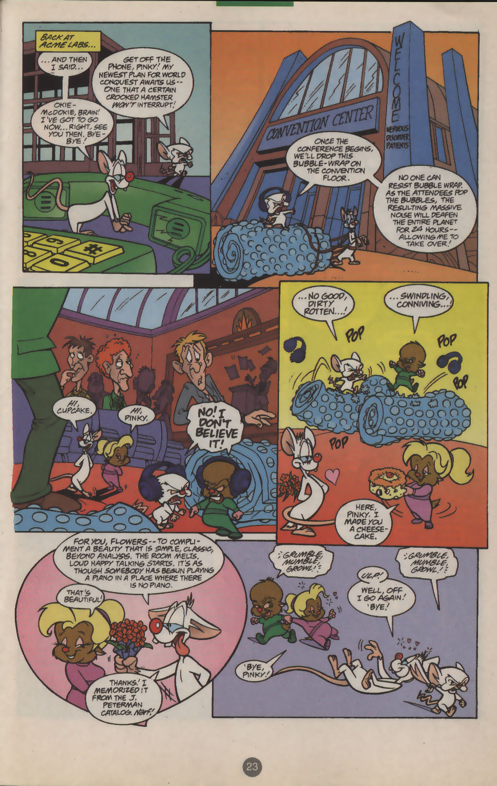 Read online Pinky and The Brain comic -  Issue #24 - 18