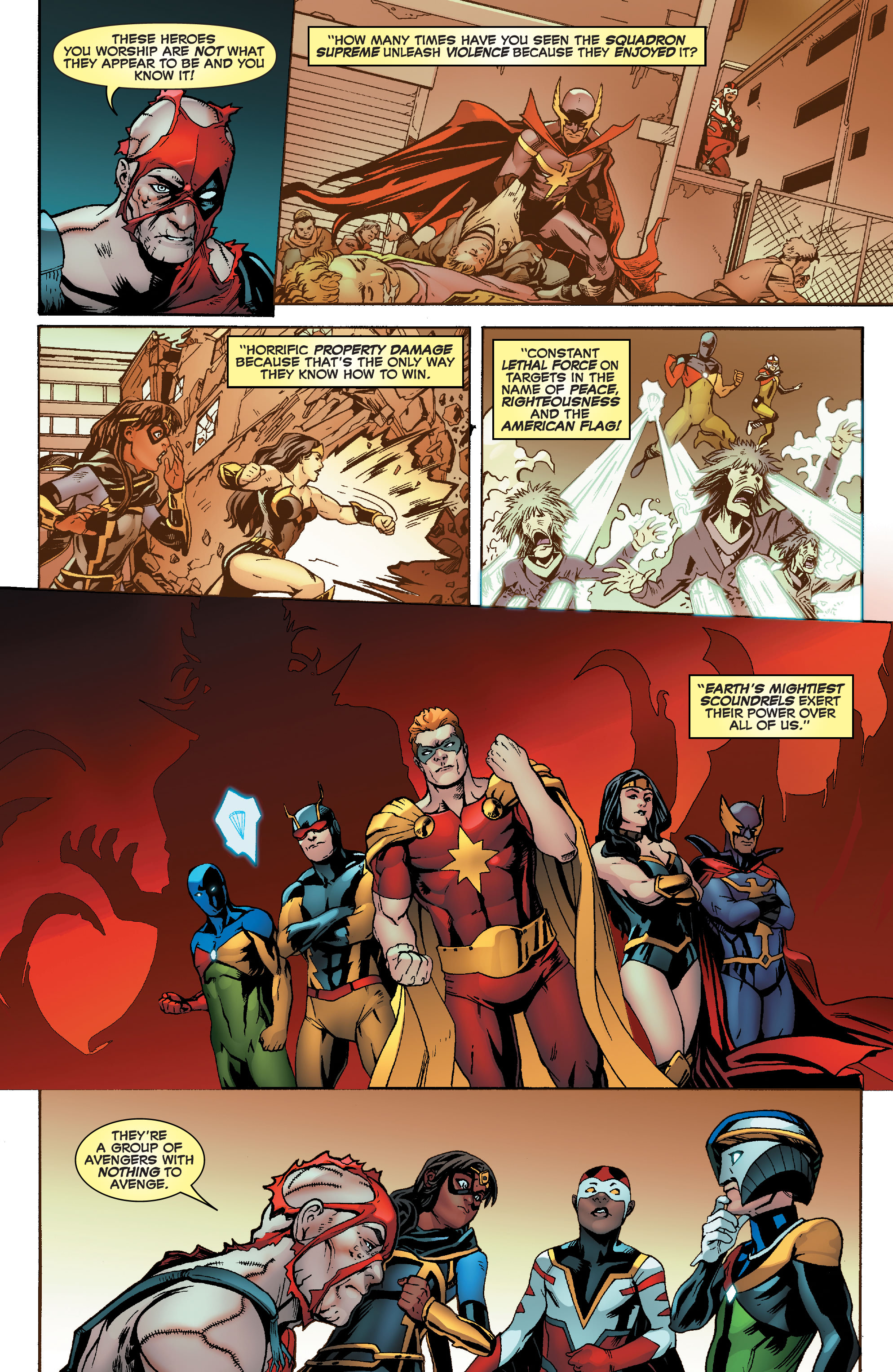 Read online Heroes Reborn: One-Shots comic -  Issue # Young Squadron - 29