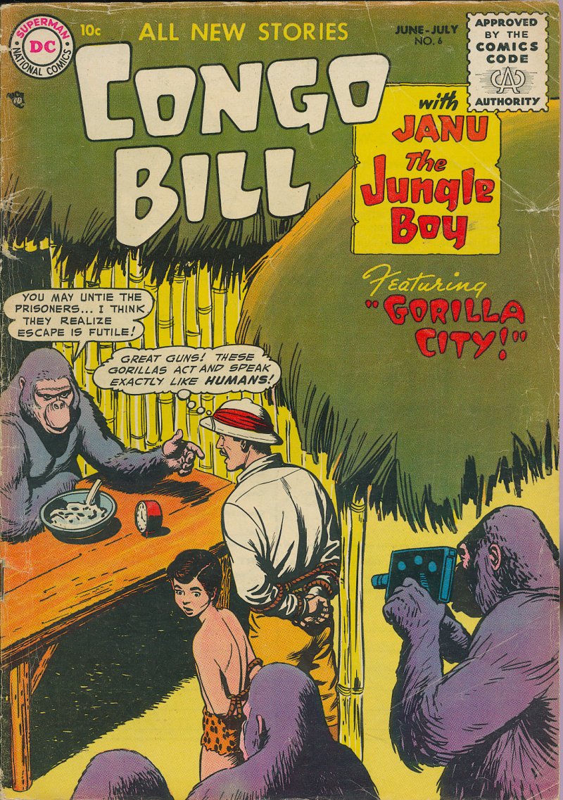 Read online Congo Bill comic -  Issue #6 - 1