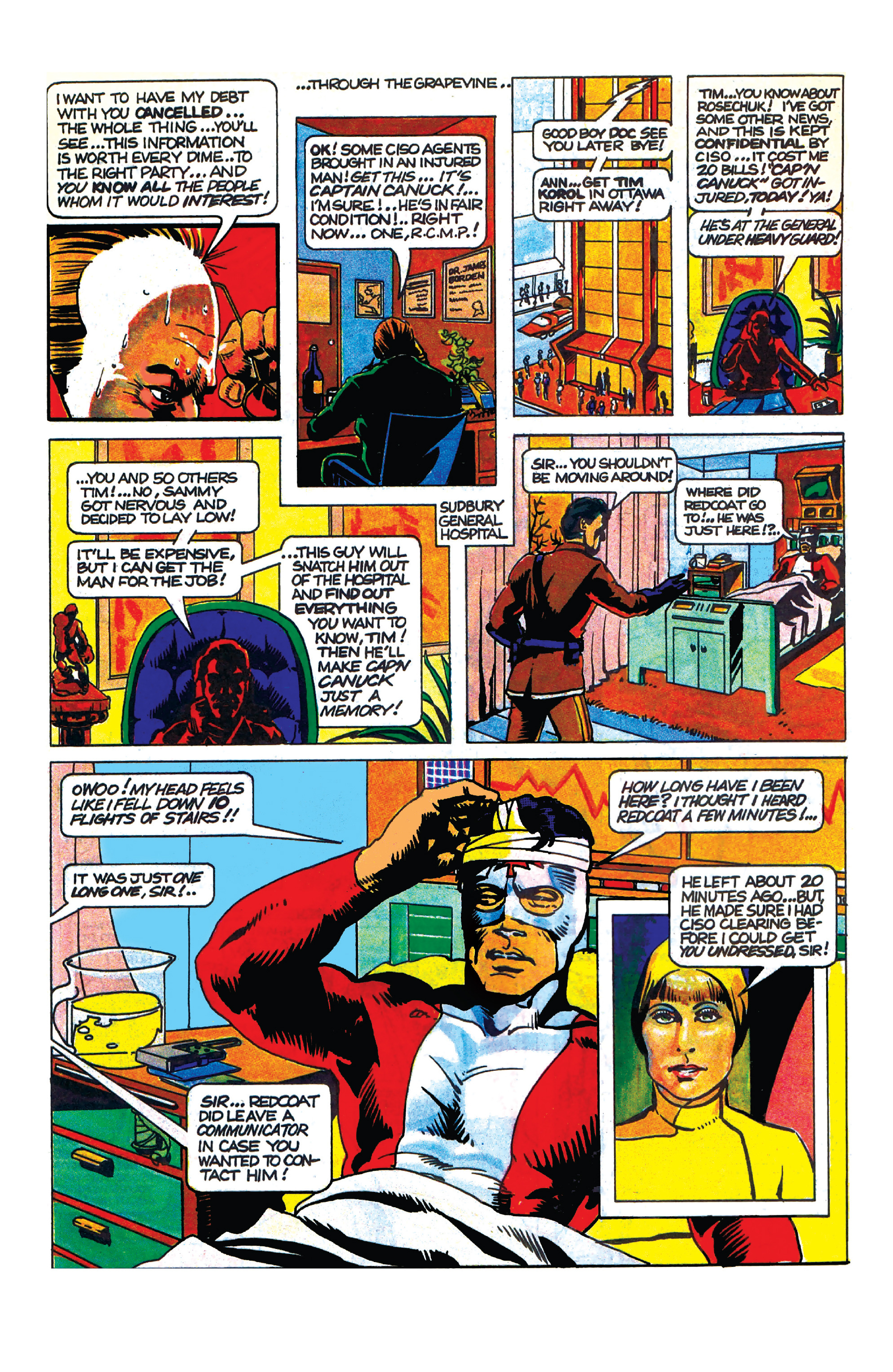 Read online Captain Canuck (1975) comic -  Issue #3 - 9