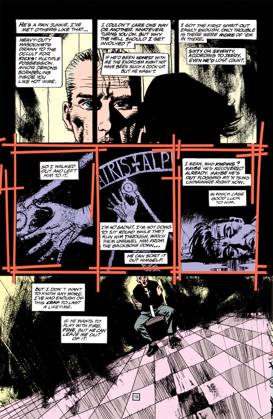 Read online Hellblazer comic -  Issue #51 - 18
