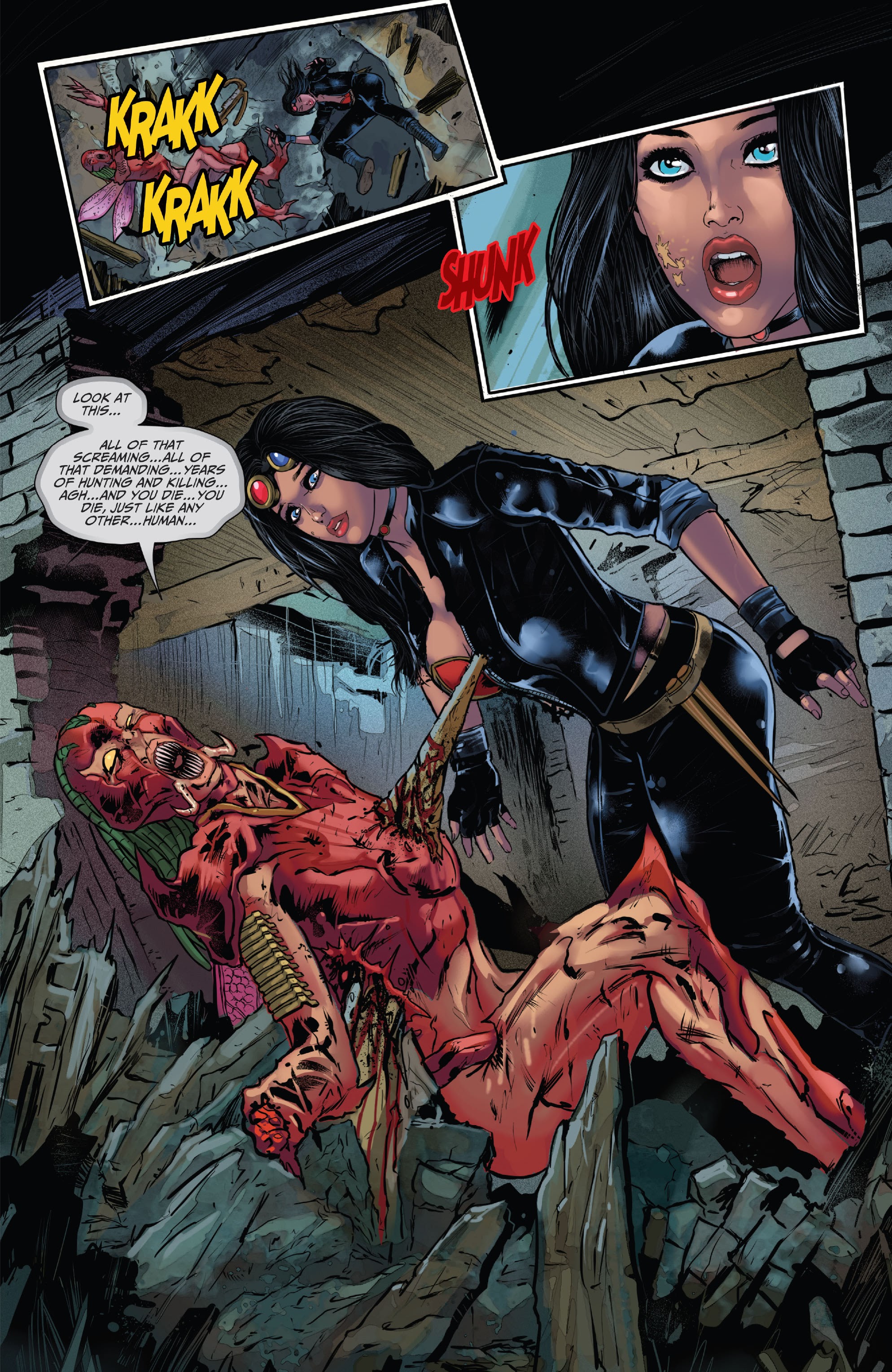 Read online Van Helsing: Flesh of My Blood comic -  Issue # Full - 29