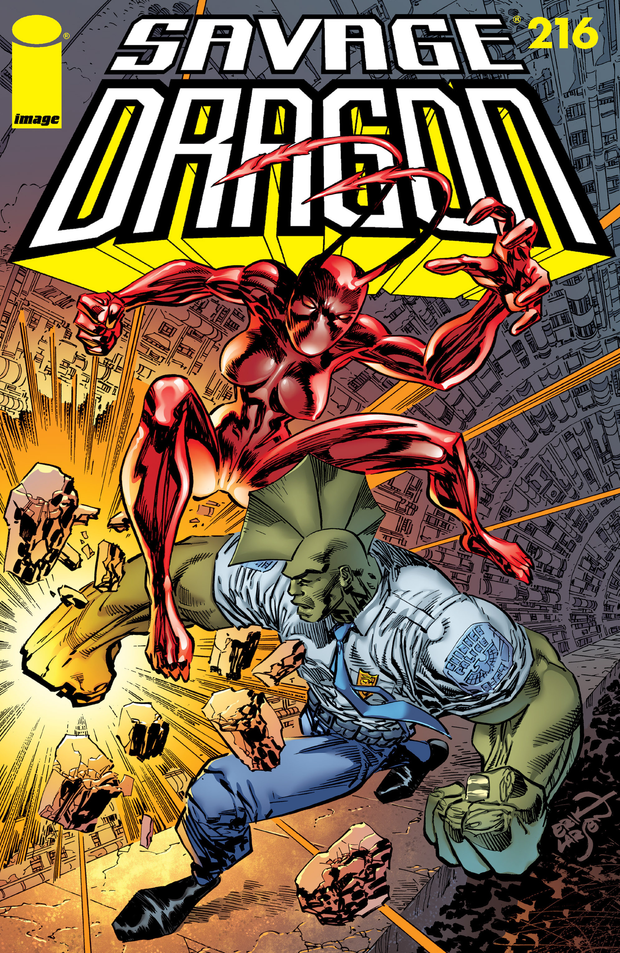 Read online The Savage Dragon (1993) comic -  Issue #216 - 1