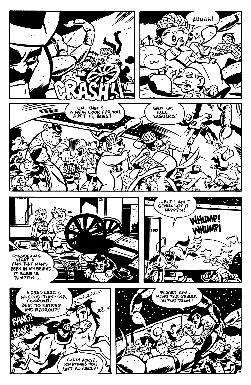 Read online Mutant, Texas: Tales of Sheriff Ida Red comic -  Issue #4 - 12