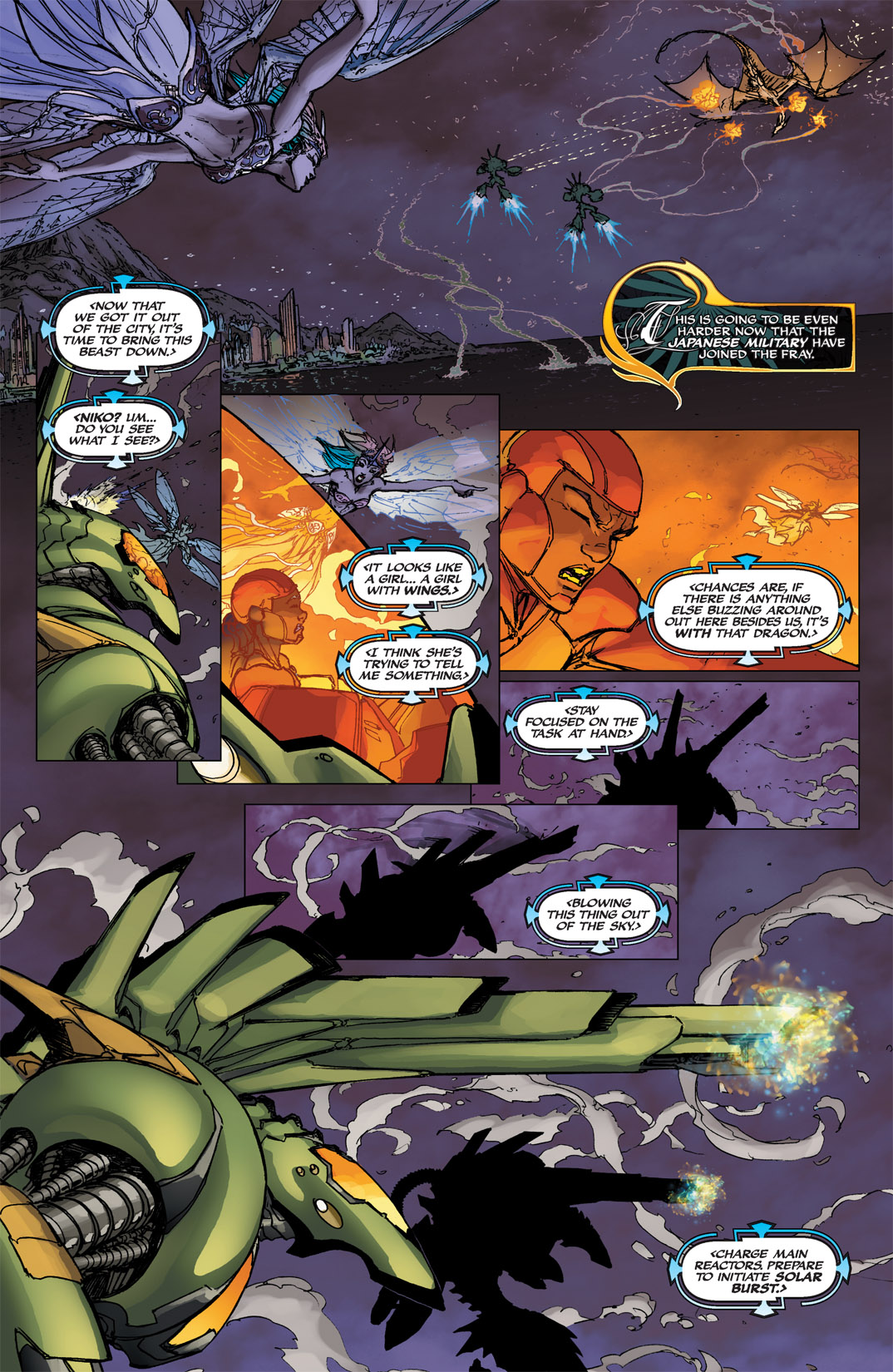 Read online Michael Turner's Soulfire (2003) comic -  Issue #7 - 8