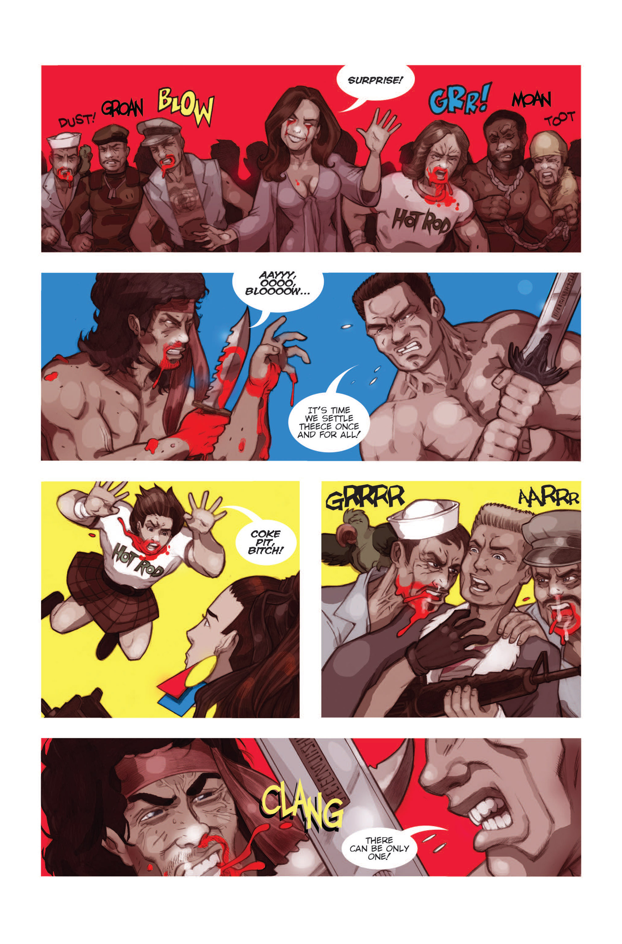 Read online Night of the 80's Undead comic -  Issue # TPB - 81