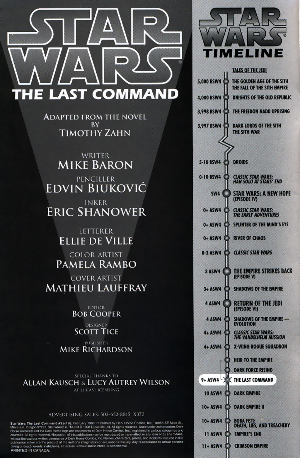 Read online Star Wars: The Last Command comic -  Issue #3 - 2