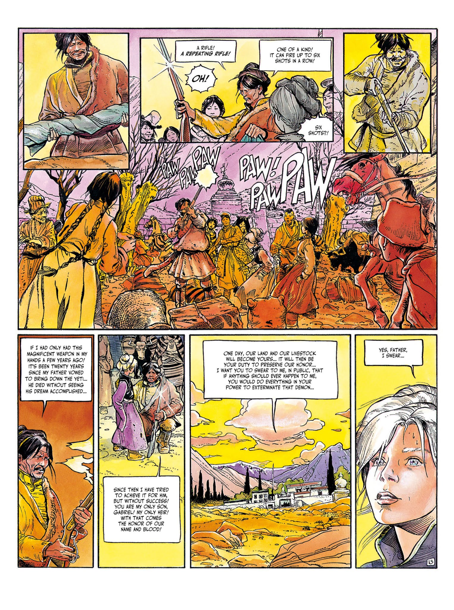 Read online The White Lama comic -  Issue #2 - 17
