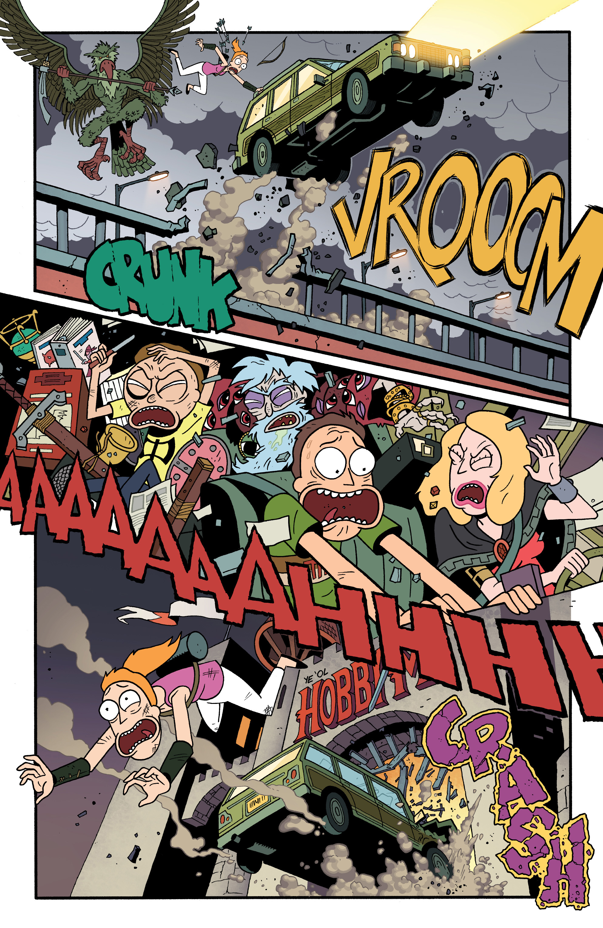 Read online Rick and Morty vs. Dungeons & Dragons II: Painscape comic -  Issue #3 - 12
