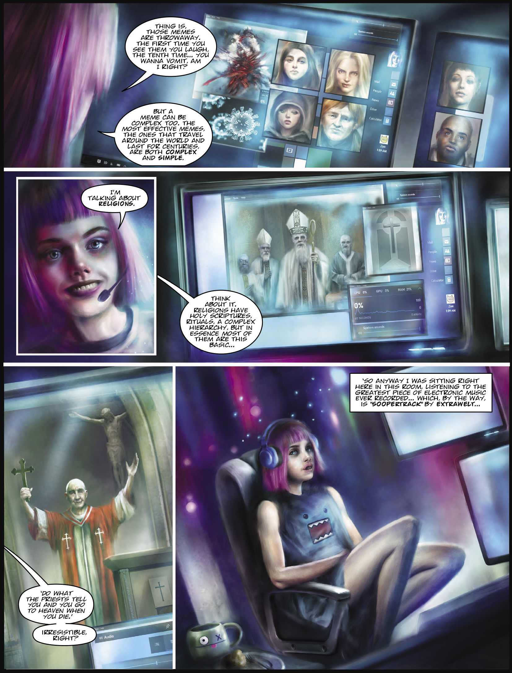 Read online Judge Dredd Megazine (Vol. 5) comic -  Issue #432 - 55