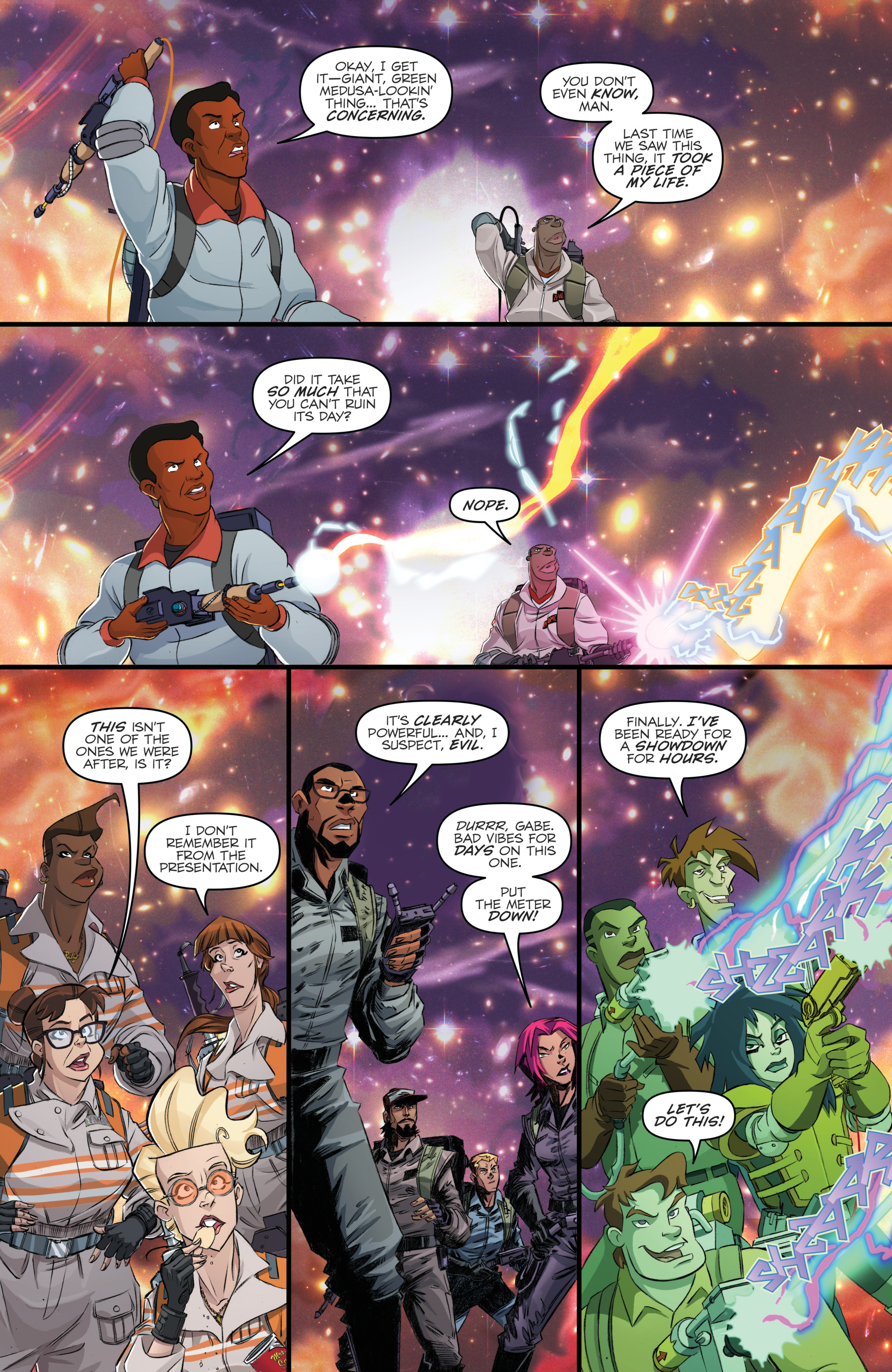 Read online Ghostbusters: Crossing Over comic -  Issue # _TPB - 203