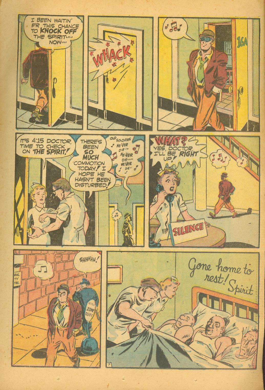 Read online The Spirit (1952) comic -  Issue #5 - 17