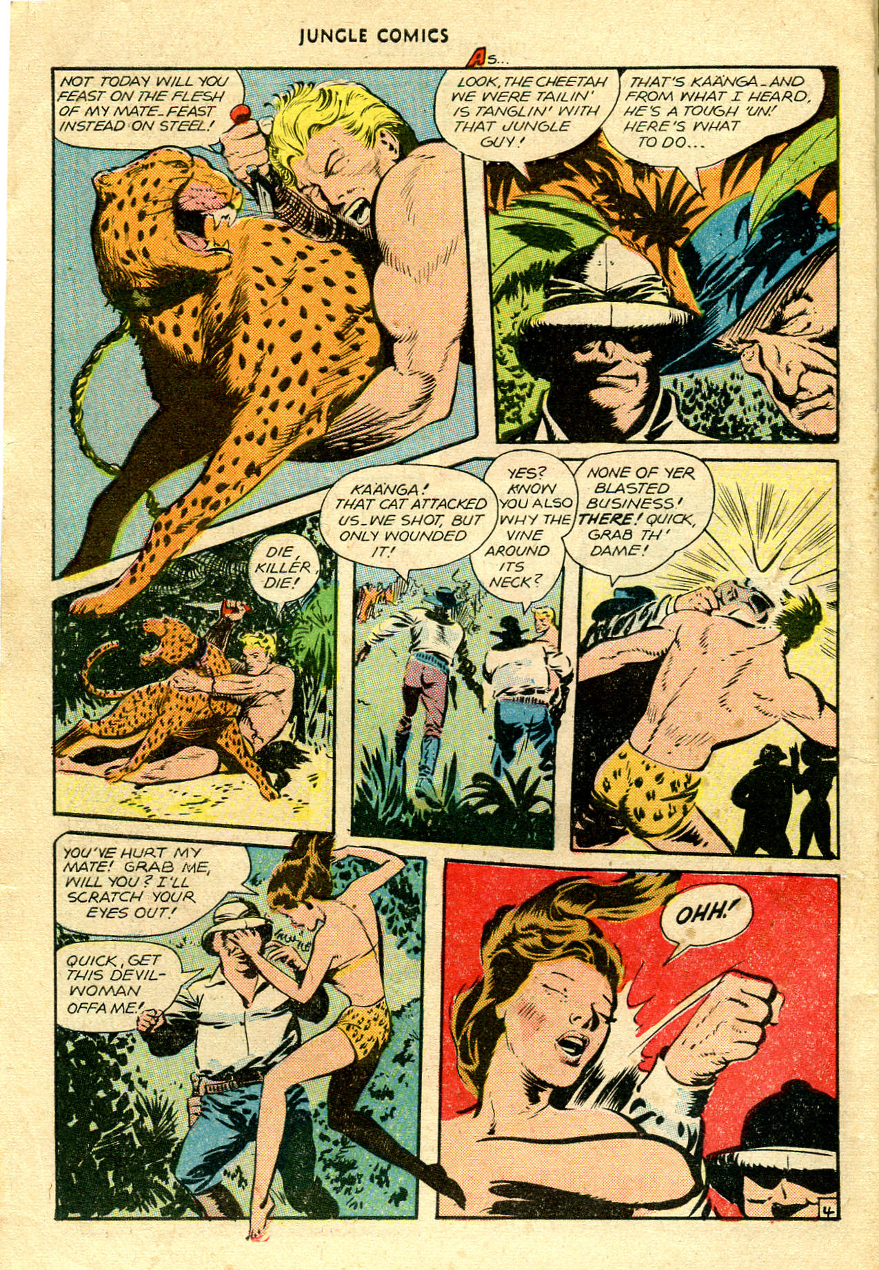 Read online Jungle Comics comic -  Issue #86 - 7