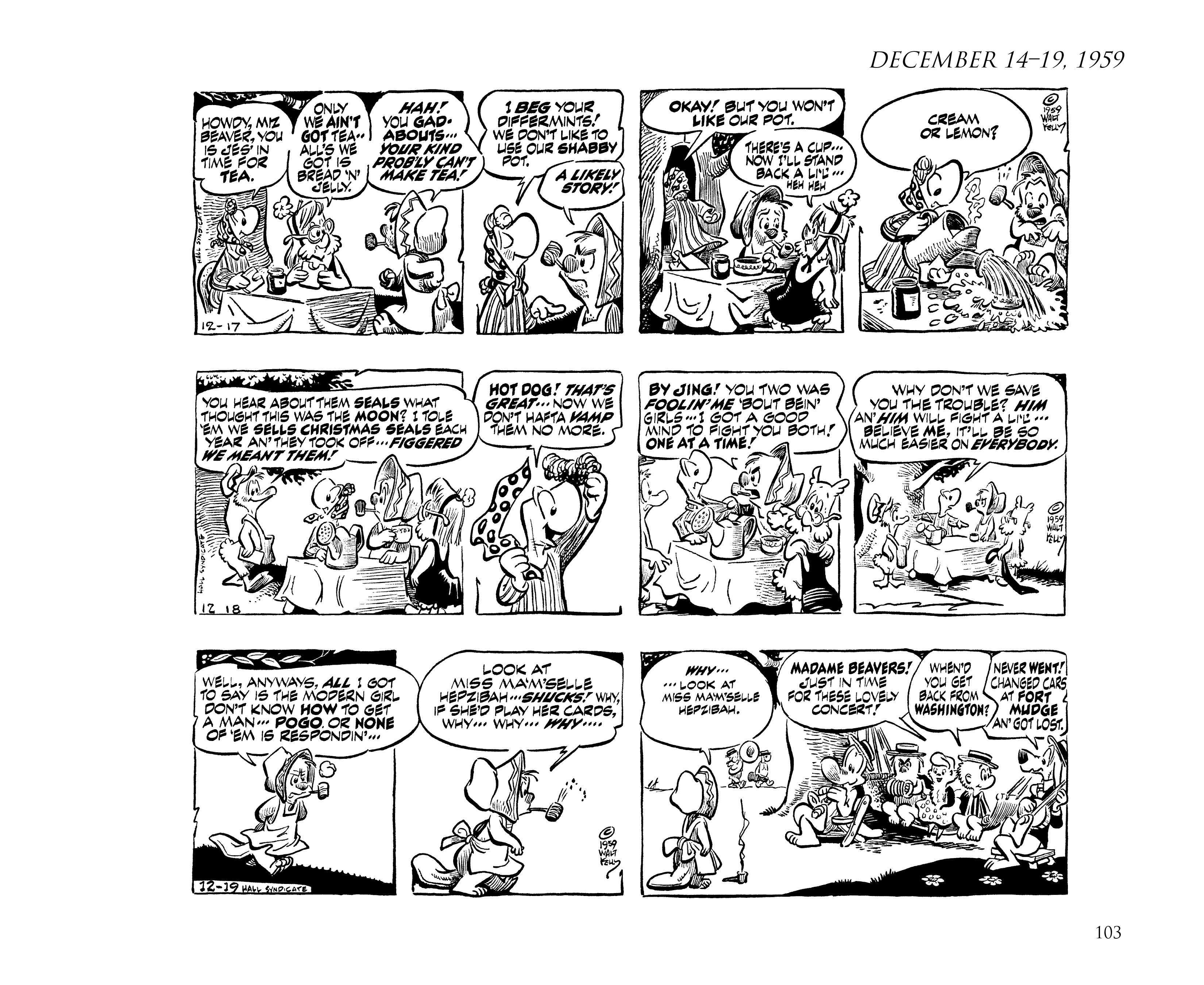 Read online Pogo by Walt Kelly: The Complete Syndicated Comic Strips comic -  Issue # TPB 6 (Part 2) - 13