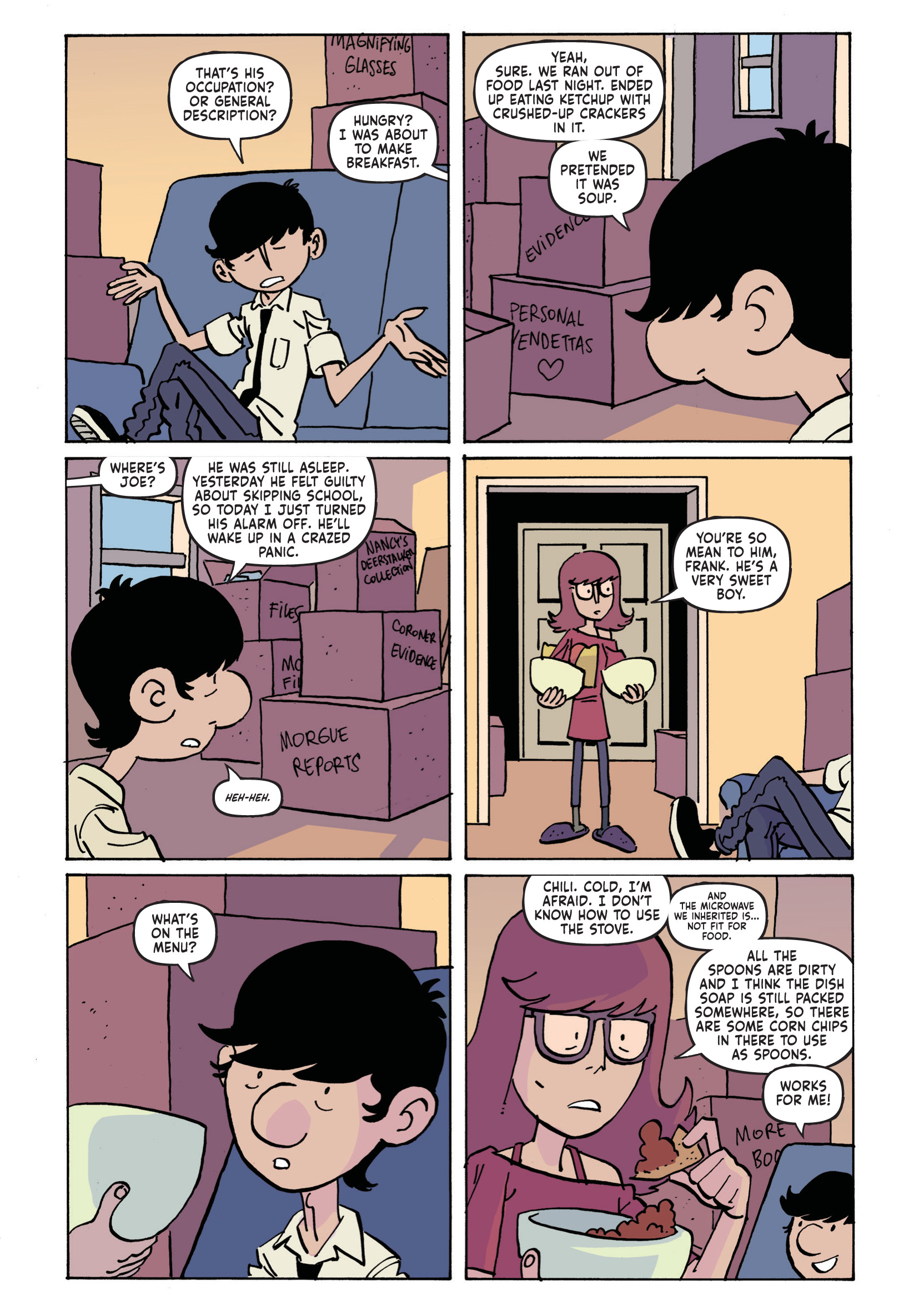 Read online Nancy Drew & the Hardy Boys: The Mystery of the Missing Adults! comic -  Issue # TPB - 45