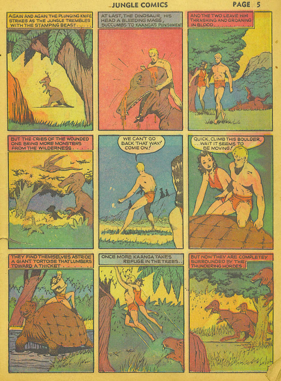 Read online Jungle Comics comic -  Issue #11 - 8