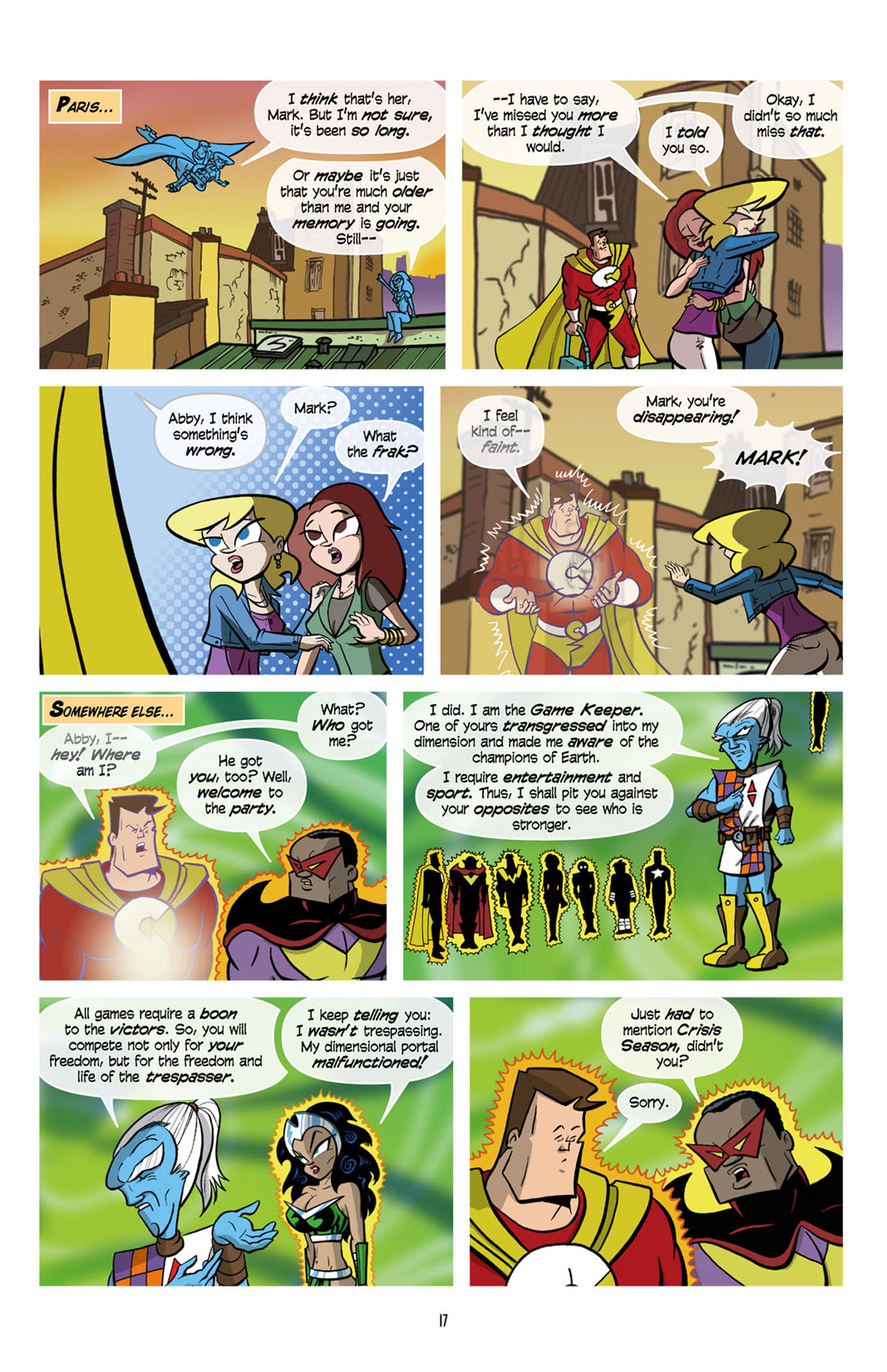 Read online Love and Capes comic -  Issue #8 - 19