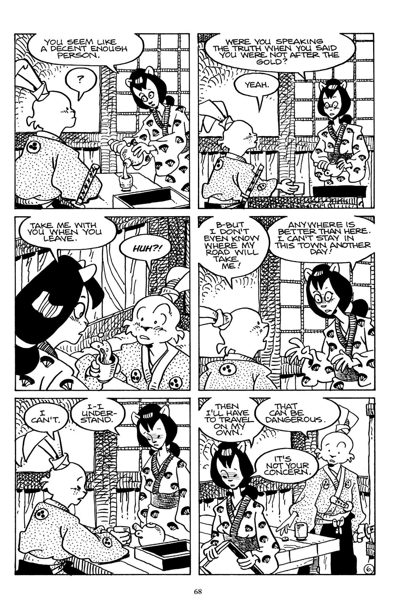 Read online The Usagi Yojimbo Saga comic -  Issue # TPB 6 - 67