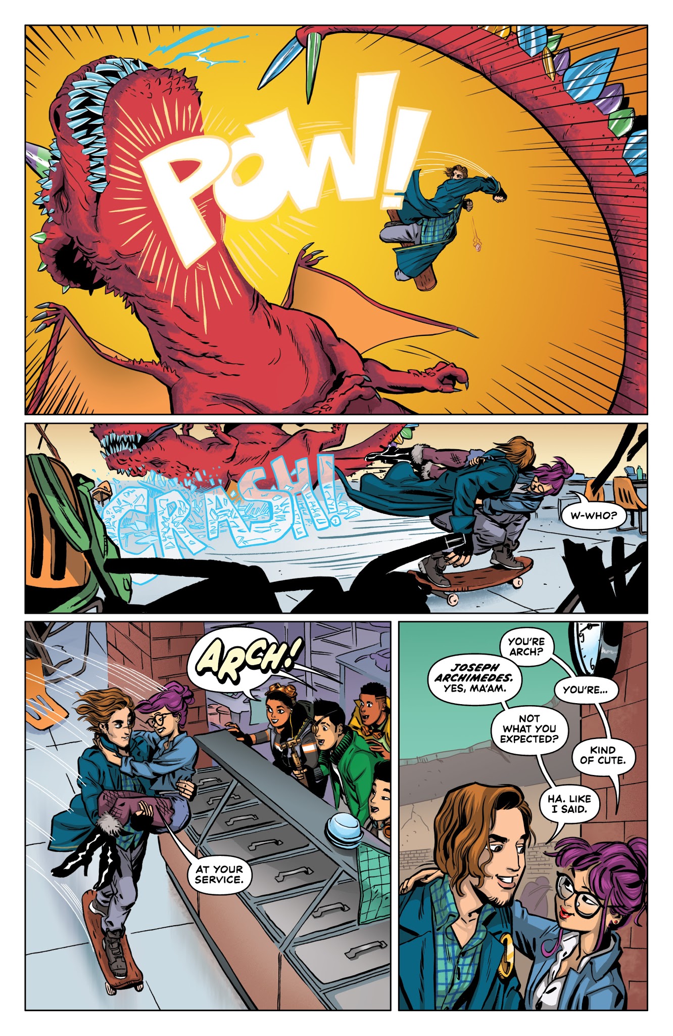 Read online Three O'Clock Club comic -  Issue #1 - 17