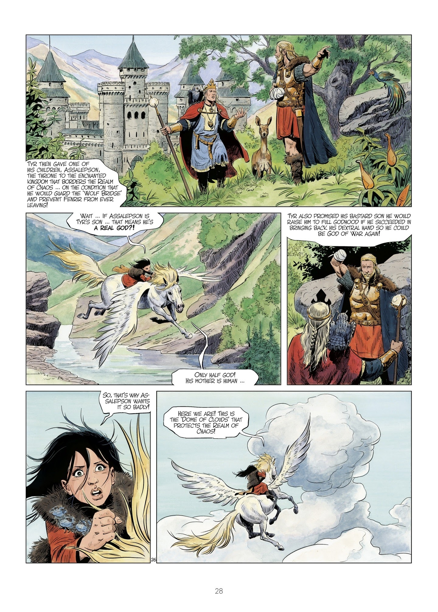 Read online The World of Thorgal: Wolfcub comic -  Issue #2 - 30