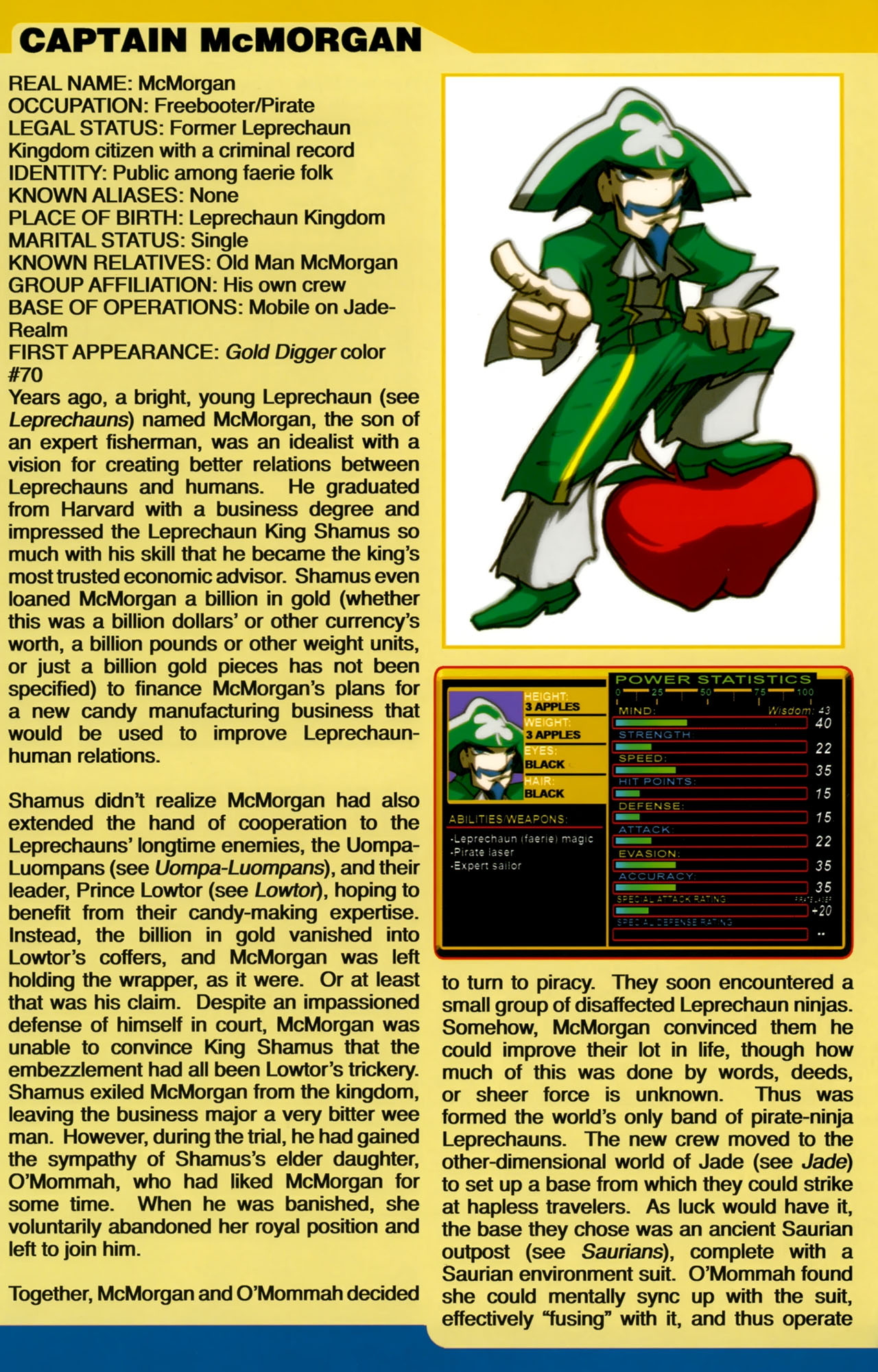 Read online Gold Digger Sourcebook: The Official Handbook of the GD Universe comic -  Issue #9 - 12