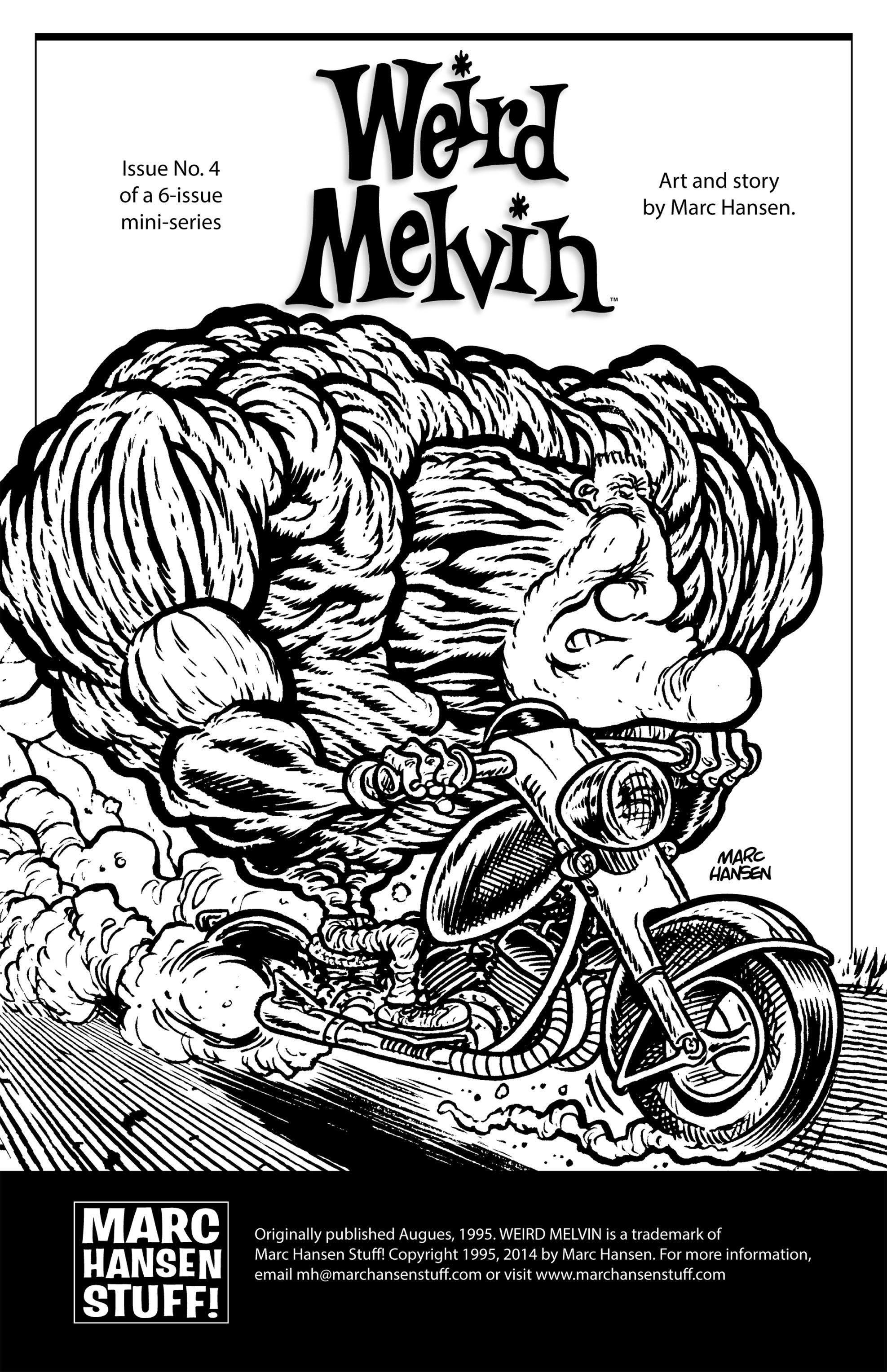 Read online Weird Melvin comic -  Issue #4 - 2