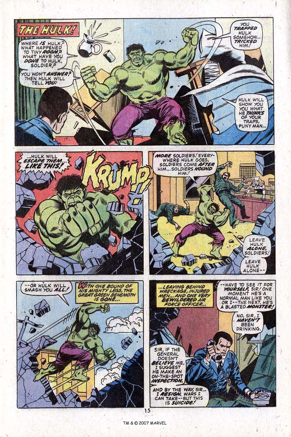 Read online The Incredible Hulk (1968) comic -  Issue #176 - 17