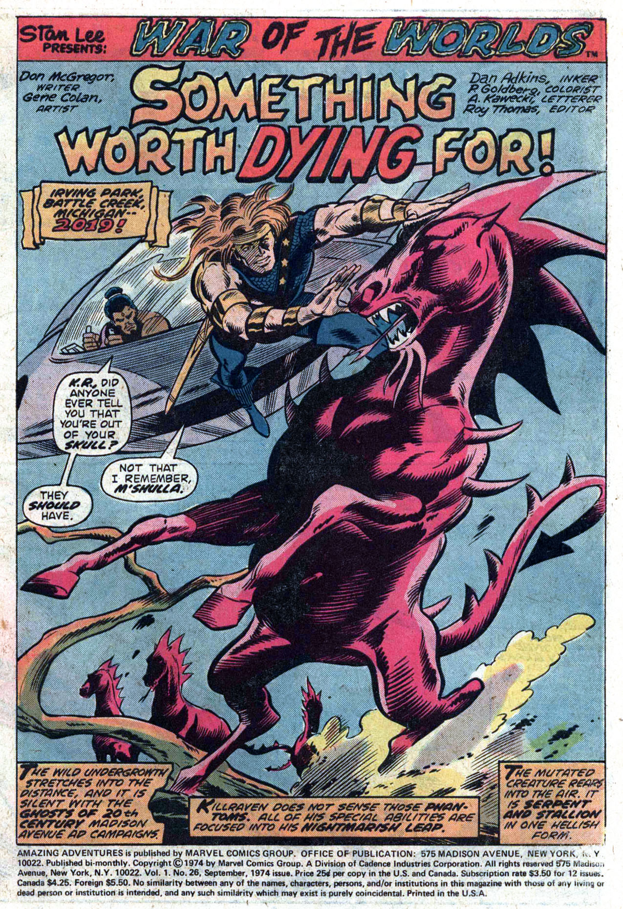 Amazing Adventures (1970) Issue #26 #26 - English 3