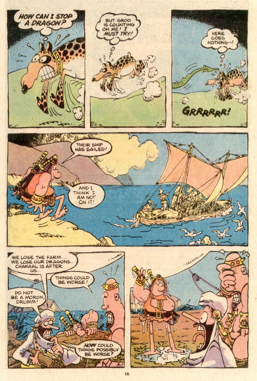 Read online Sergio Aragonés Groo the Wanderer comic -  Issue #53 - 18