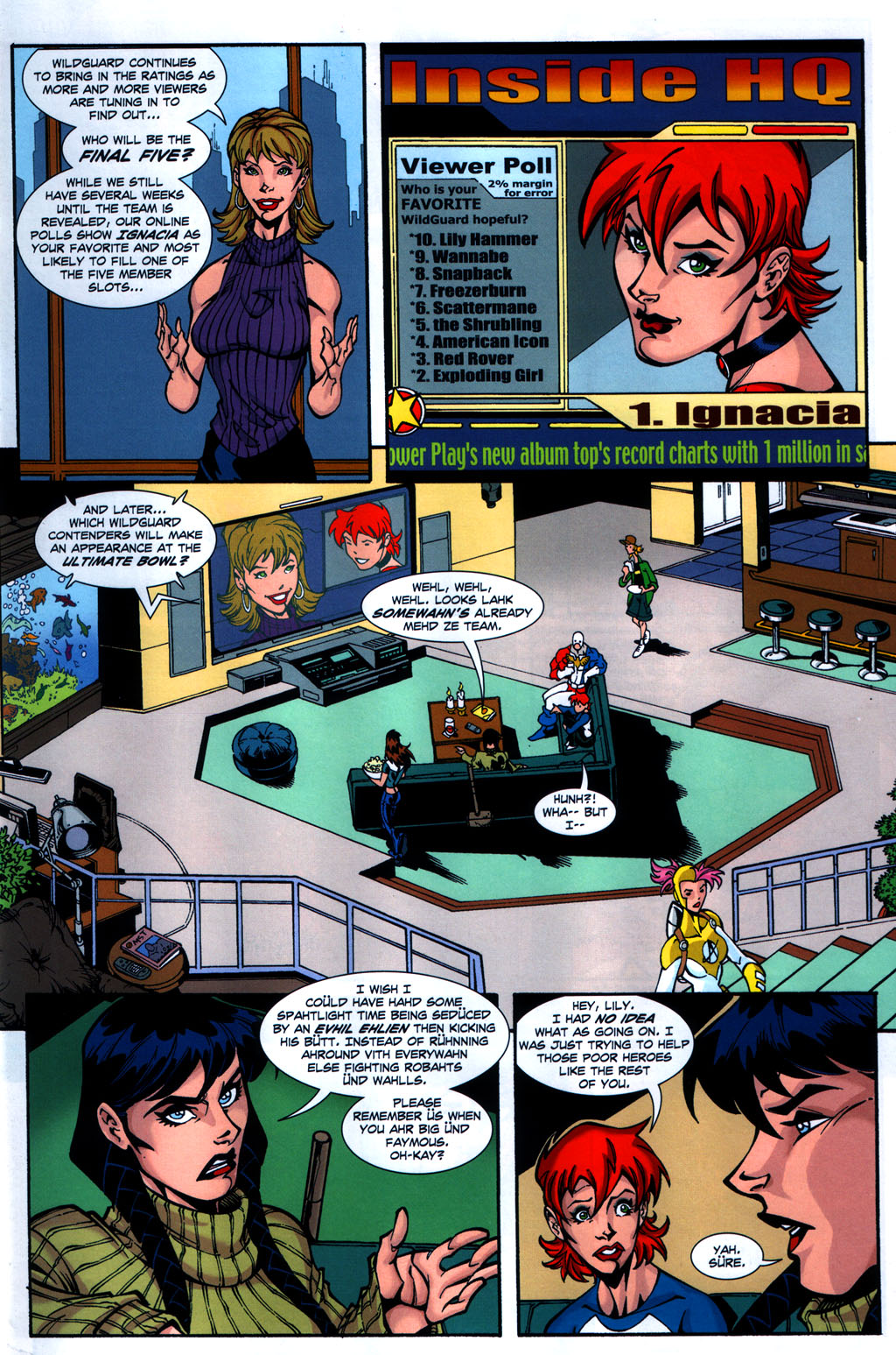 Read online Wildguard: Casting Call comic -  Issue #5 - 11