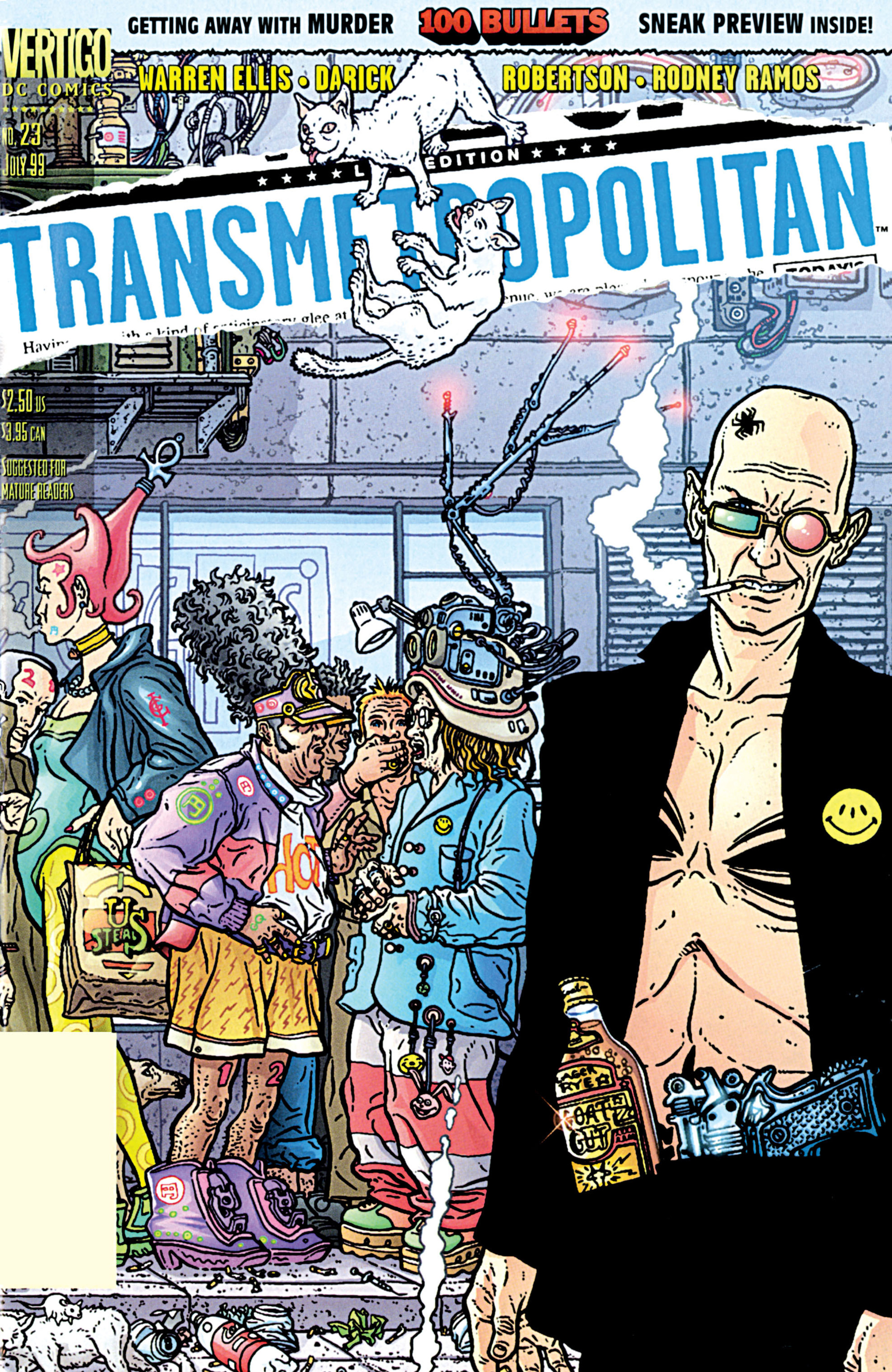 Read online Transmetropolitan comic -  Issue #23 - 1