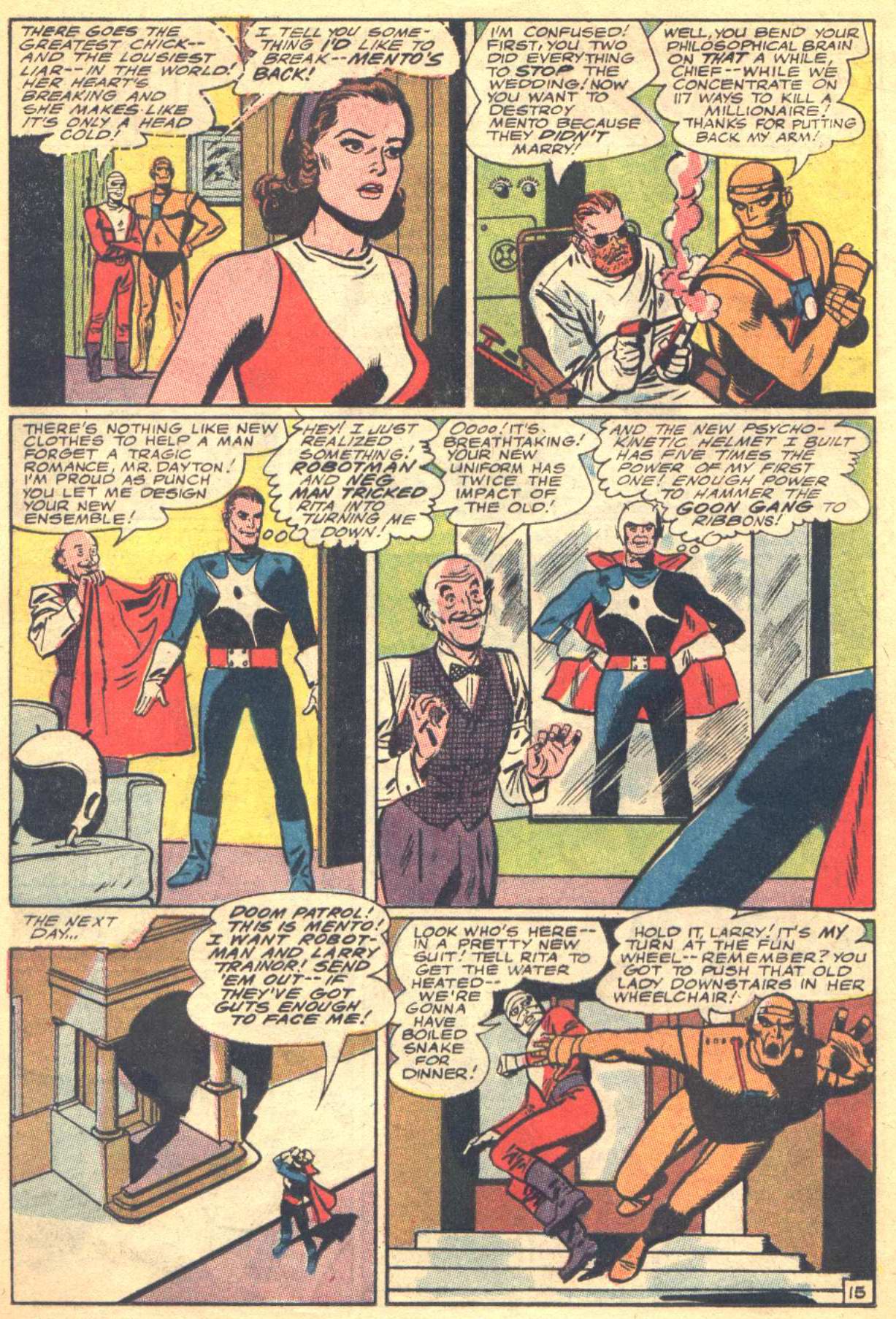 Read online Doom Patrol (1964) comic -  Issue #104 - 19