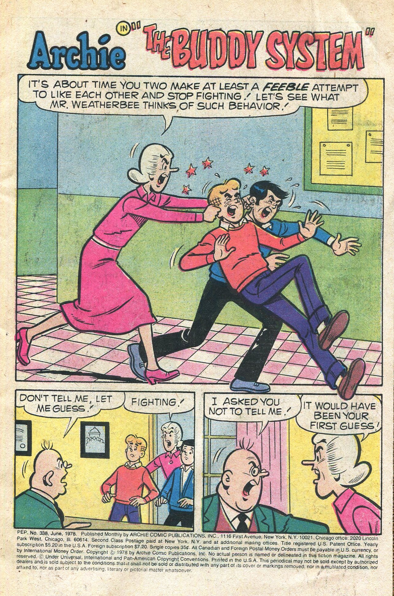 Read online Pep Comics comic -  Issue #338 - 3