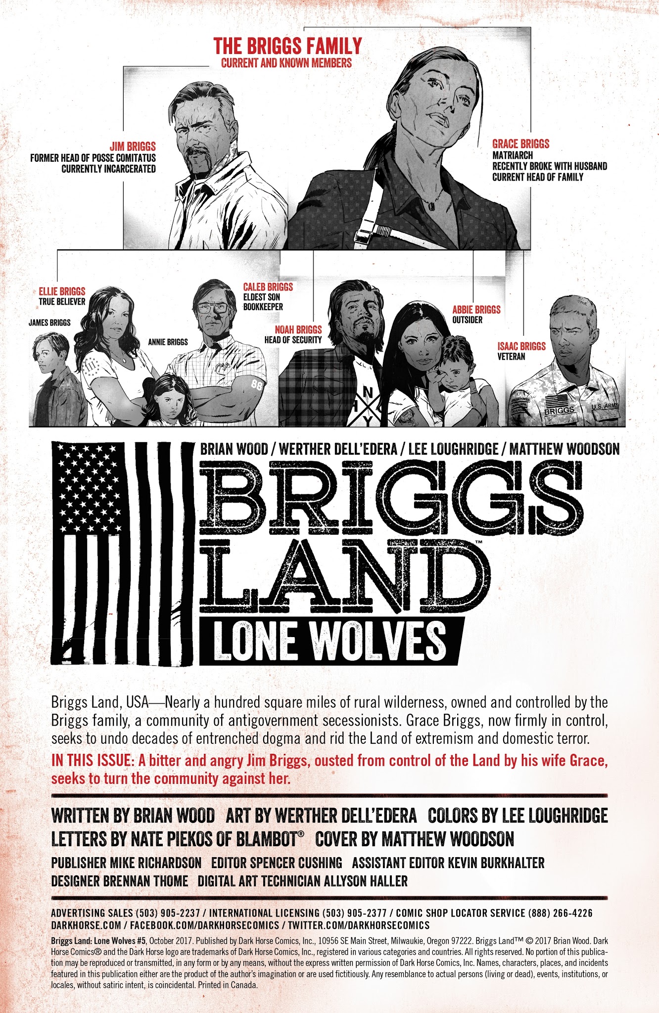 Read online Briggs Land: Lone Wolves comic -  Issue #5 - 2