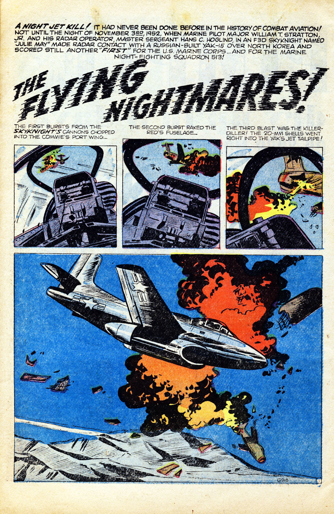 Read online Marines in Battle comic -  Issue #9 - 10