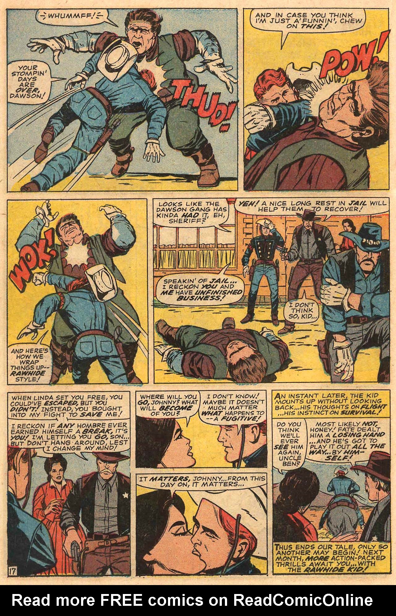 Read online The Rawhide Kid comic -  Issue #54 - 22