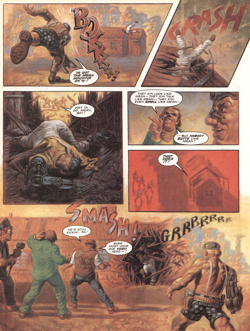 Read online Judge Dredd Megazine (vol. 3) comic -  Issue #77 - 32