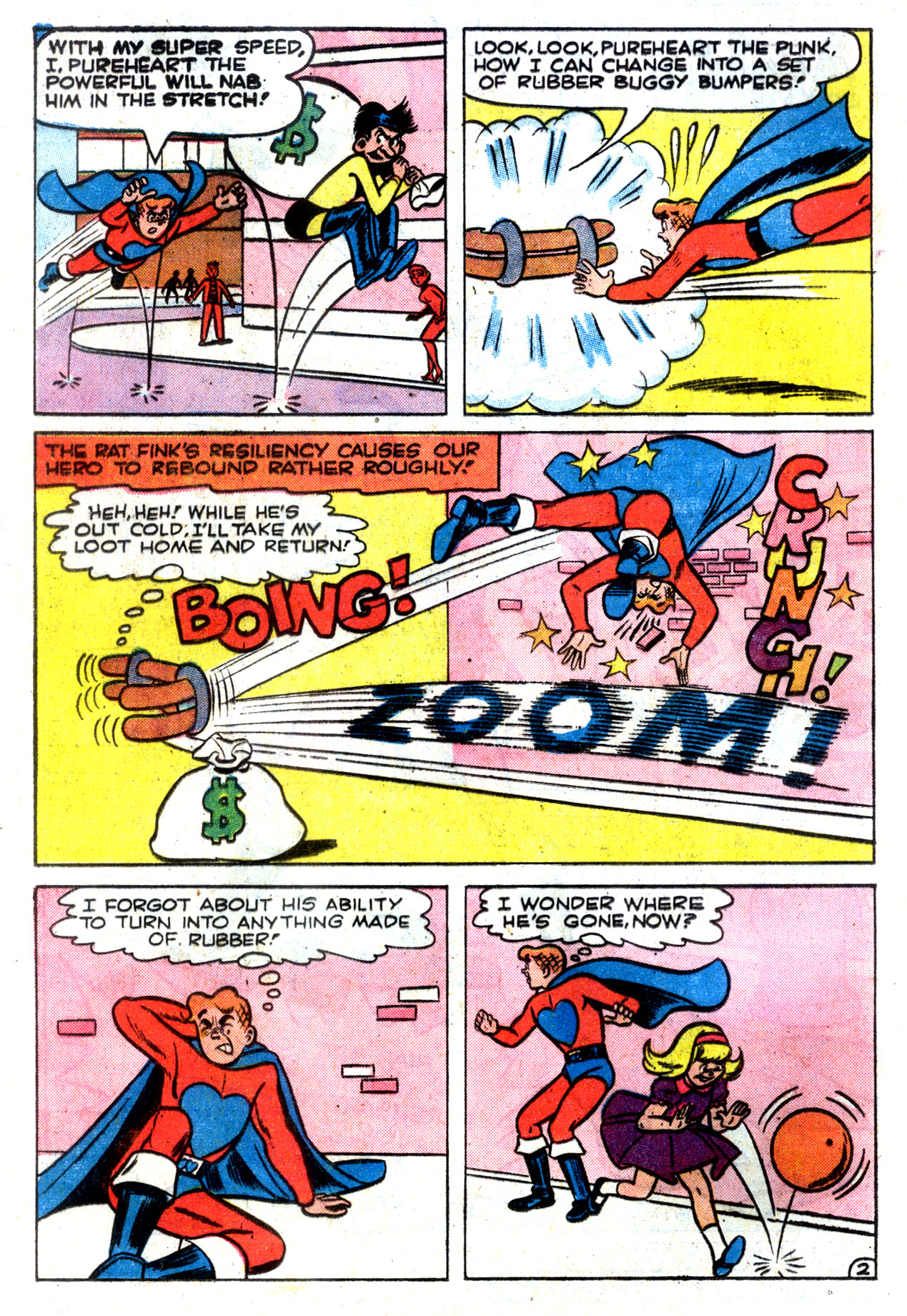 Read online Pep Comics comic -  Issue #187 - 4