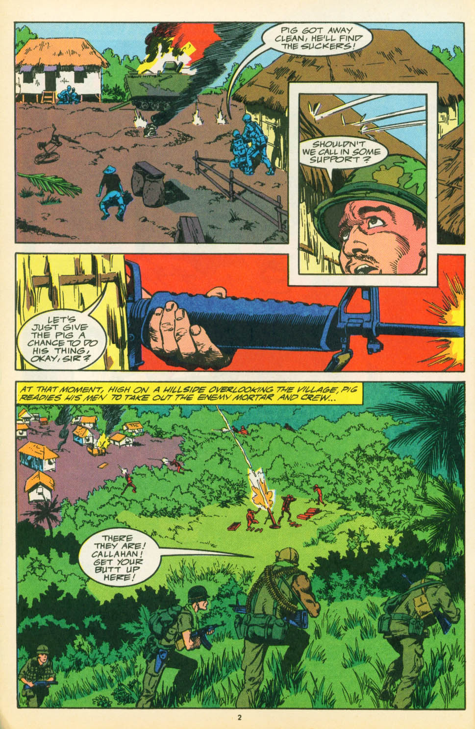 Read online The 'Nam comic -  Issue #34 - 3