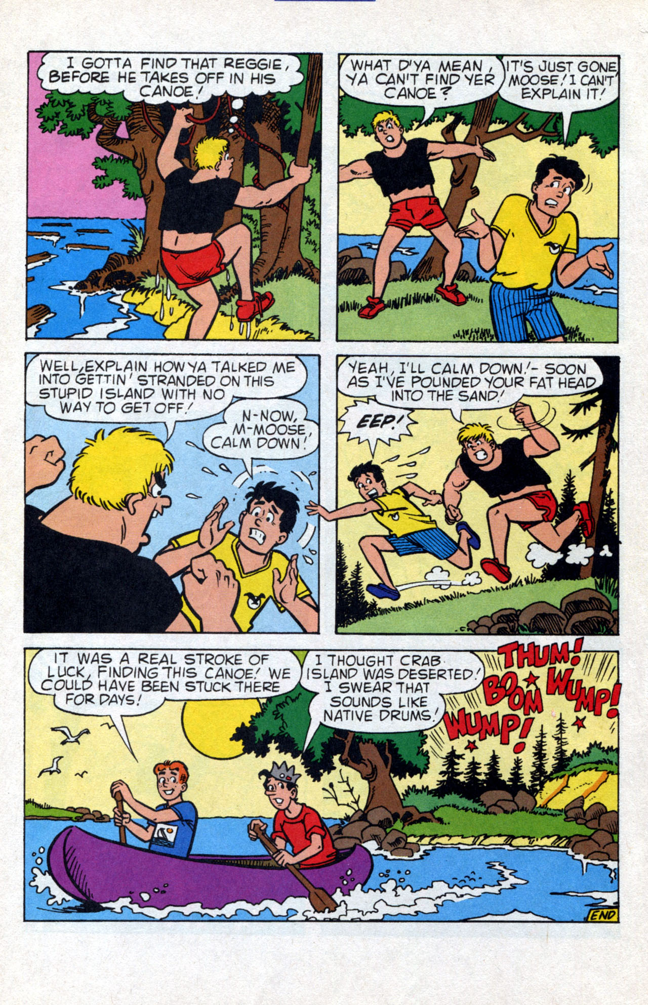 Read online Archie's Vacation Special comic -  Issue #4 - 36
