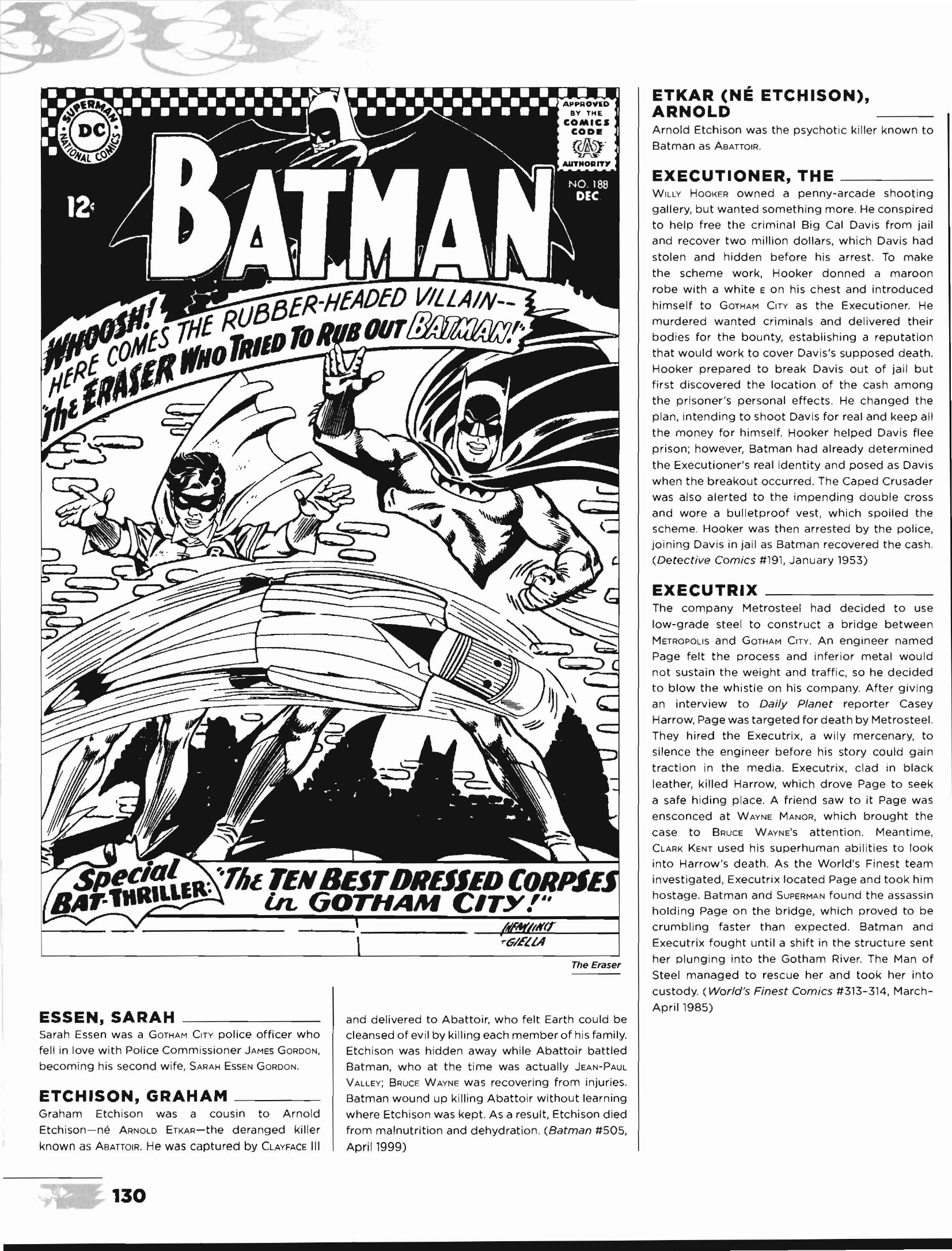 Read online The Essential Batman Encyclopedia comic -  Issue # TPB (Part 2) - 42