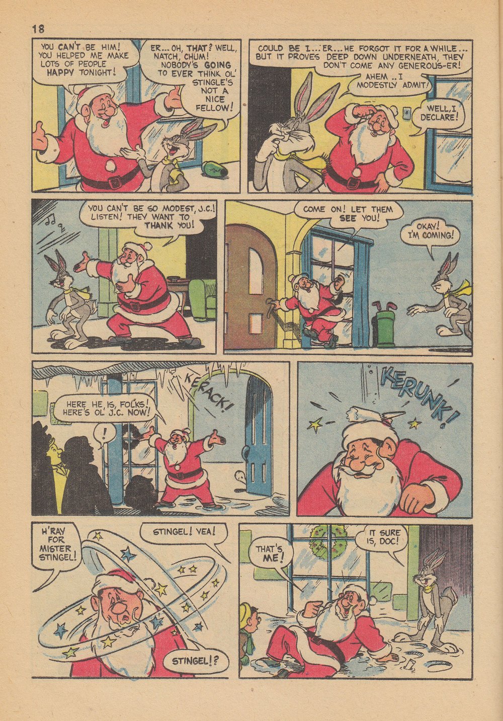 Read online Bugs Bunny's Christmas Funnies comic -  Issue # TPB 6 - 20