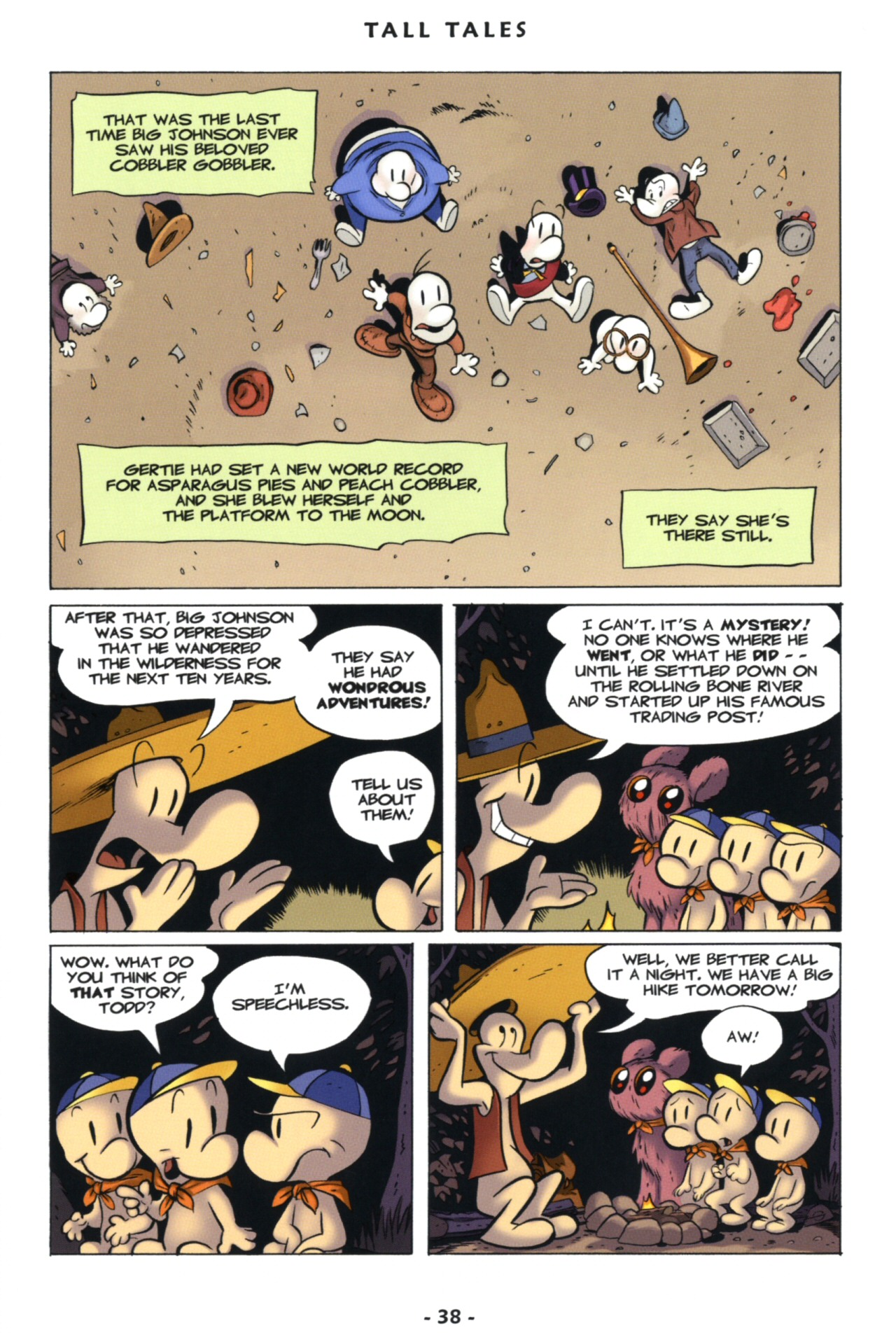 Read online Bone: Tall Tales comic -  Issue # TPB - 48