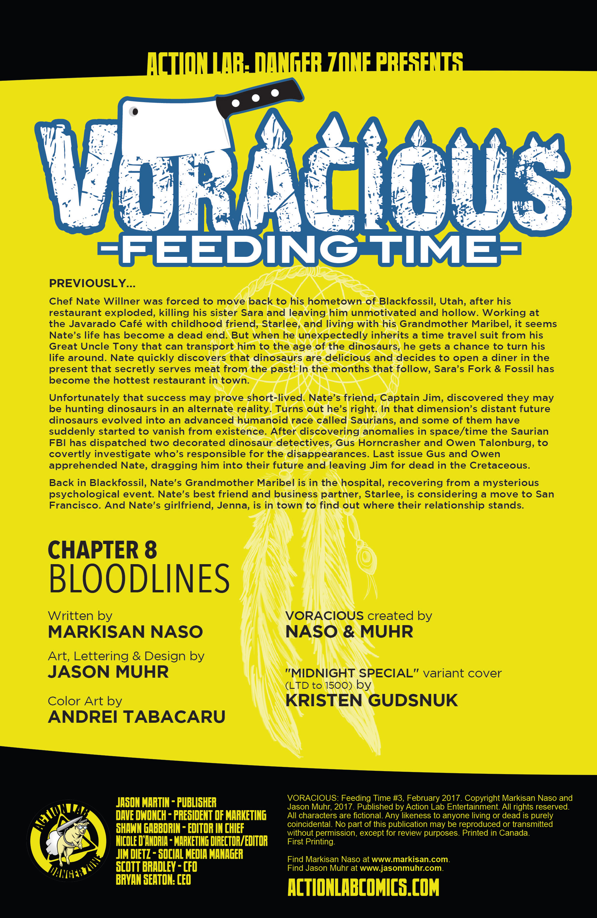 Read online Voracious: Feeding Time comic -  Issue #3 - 2