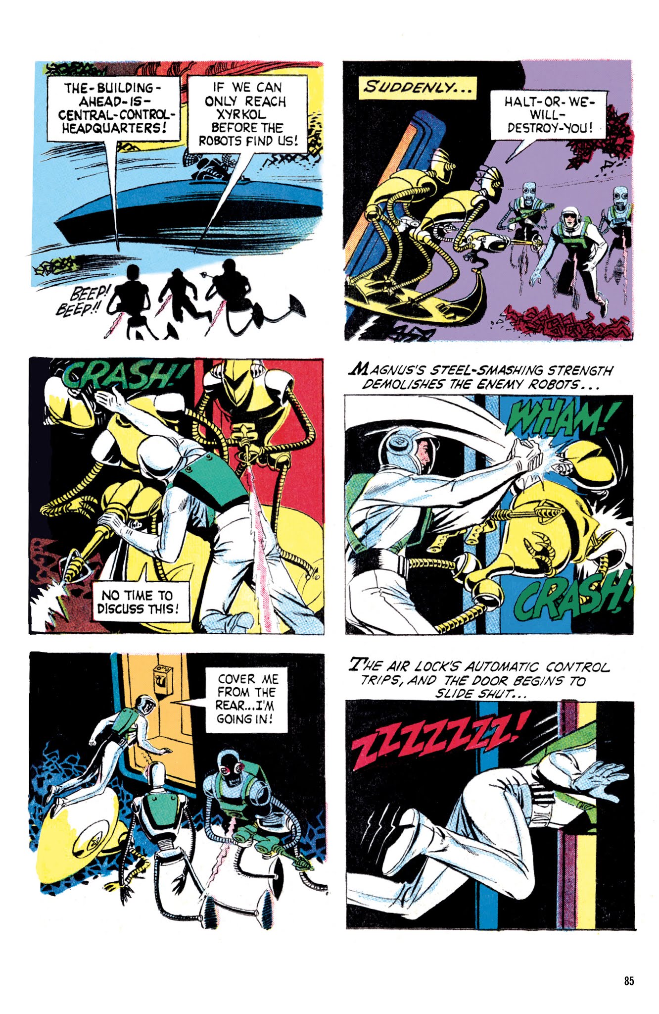 Read online Magnus, Robot Fighter Archives comic -  Issue # TPB 1 (Part 1) - 87