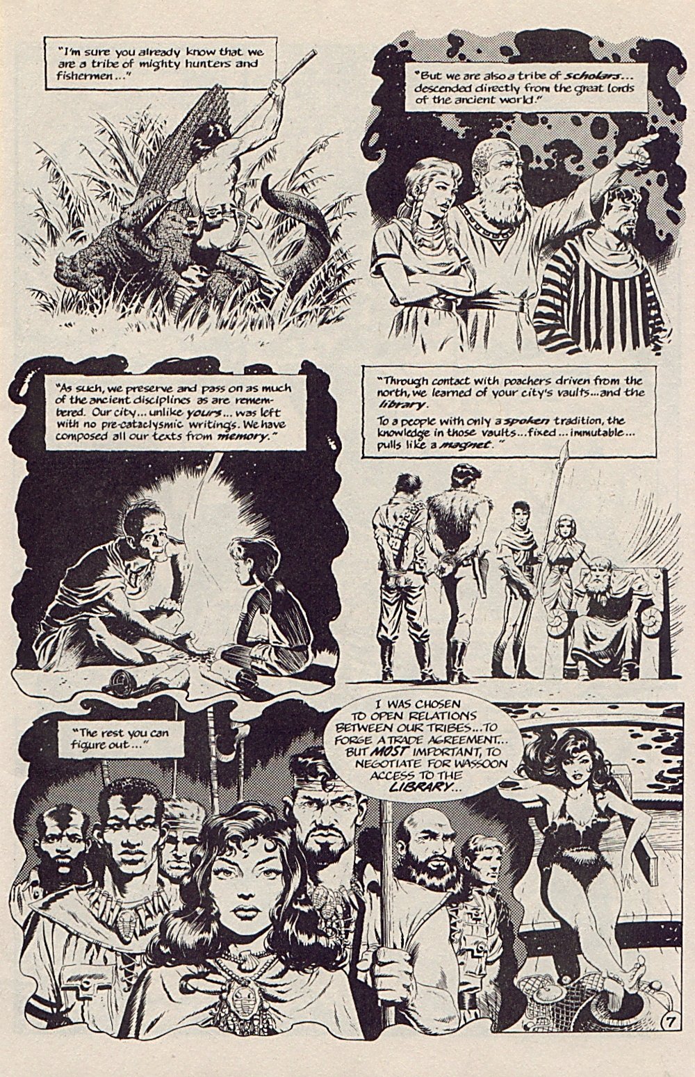 Read online Xenozoic Tales comic -  Issue #5 - 10